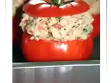 Recette Tomates farcies au thon & pomme de terre