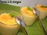Recette Creme a la mangue