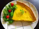 Recette Quiche à la courge butternut et aux maquereaux