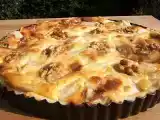 Recette Tarte au roquefort et poires