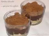 Recette Verrines chocolat que pour les enfants