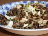 Recette Salade de lentilles, endive et filets de maquereaux