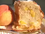 Recette Fondant amandin aux pêches (gâteau aux pêches, amandes et yaourt)