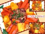 Recette Ragoût de boeuf aux olives, carottes et pommes de terre