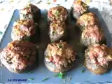 Recette Champignons farcis gratinés au parmesan