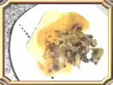 Recette Poelée de champignon sur une tranche de polenta
