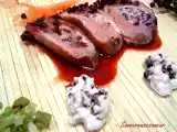 Recette Magret de canard farci aux baies de sureau et ricotta