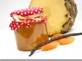 Recette Confiture d'ananas à la vanille et abricots secs