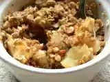 Recette Goji et pommes en crumble au sarrasin sans beurre