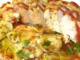 Recette Gratin de courgettes au poulet