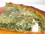 Recette Tarte poulet-épinards