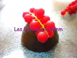 Recette Dôme aux 2 chocolats et fraise