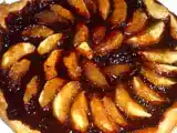 Recette Tarte pommes choco et caramel au beurre salé