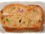 Recette Cake au poulet et julienne de légumes