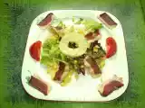 Recette Salade au magret de canard et ananas