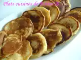 Recette Petites crêpes à la banane (pancakes)