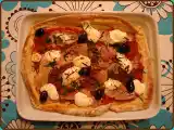 Recette Pizza au mascarpone et jambon