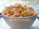 Recette Salade de macaroni au goberge