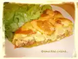 Recette Tarte aux pommes de terre et la cancoillotte