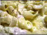 Recette Gratin de pâtes aux chou-fleurs et jambon