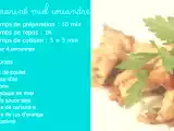 Recette Poulet mariné miel et coriandre