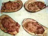 Recette Aubergines farcies à la chair à saucisse
