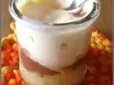 Recette Verrine mousse de mascarpone, pain d'épice, chocolat, pomme