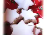 Recette Petites étoiles de noël à la cannelle.