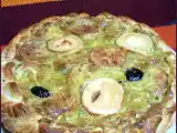Recette Tarte au chèvre et pesto