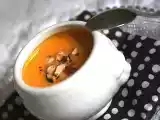 Recette Velouté de potimarron aux noisettes grillées