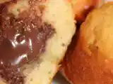 Recette Madeleine au nutella