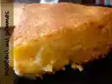 Recette Gâteau très moelleux aux pommes et à la crème de calisson