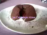 Recette Moelleux au coeur coulant de cyril lignac
