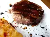 Recette Steak de thon au porto
