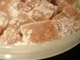 Recette Pâte de fruits aux pommes à l'agar agar.