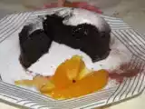 Recette Fondant chocolat-orange et ses suprêmes au cointreau