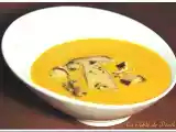 Recette Velouté de potimarron aux cèpes