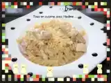 Recette Fusilli au poulet, champignons et huile de truffe