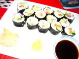 Recette Sushi au saumon fumé