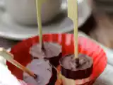 Recette Sucettes en chocolat pour un chocolat chaud réconfortant