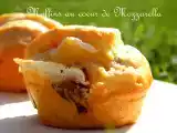 Recette Muffins tomates séchées au coeur de mozzarella