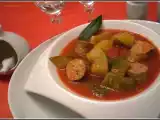 Recette Rougail de saucisses aux courgettes