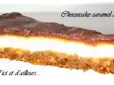 Recette Cheesecake au chocolat au lait et caramel beurre salé