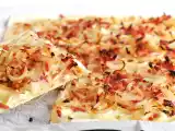 Recette Flammekueche, flamiche ou tarte flambée en version sans gluten !