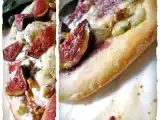 Recette Pizza figues et fourme d'ambert