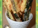 Recette Frites de courgettes au four sans matières grasses