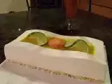Recette Bavarois citron vert / noix de coco / fruits exotiques