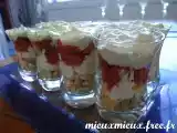 Recette Verrine de tiramisu au pesto et aux tomates