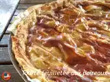 Recette Tourte feuilletée aux poireaux