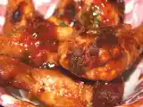 Recette Sticky asian chicken drumsticks- pilons de poulet à la sauce aigre-doux